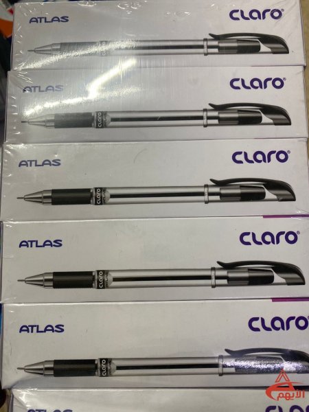 قلم حبر كلارو اطلس (12 قلم ) Claro Atlas Pen - اسود